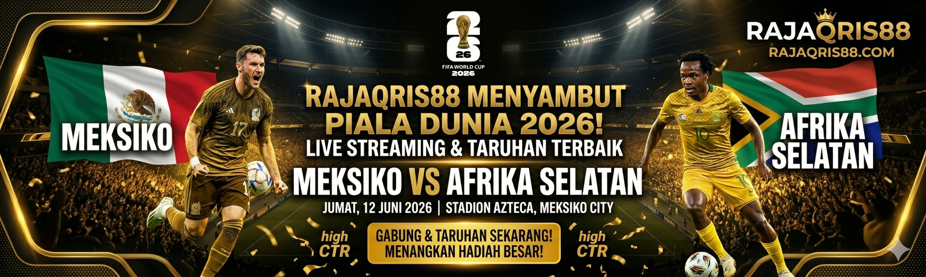 PIALA DUNIA 2026 MEKSIKO VS AFRIKA SELATAN